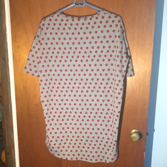 🆕 LuLaRoe •Disney• Minnie Mouse Polka Dot Irma Tunic - Picture 3 of 8